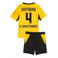 Borussia Dortmund Nico Schlotterbeck #4 Koti Peliasu Lasten 2026-27 Lyhythihainen (+ Lyhyet housut)
